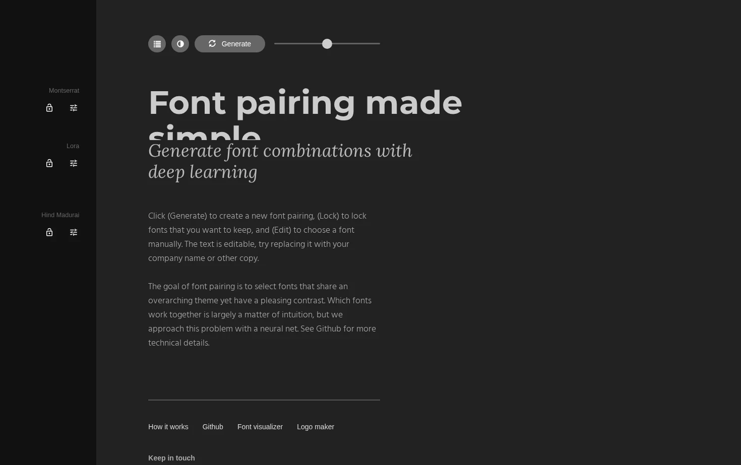 Fontjoy 页面快照